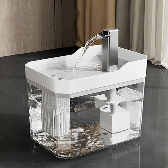 fontaine a eau chat coule