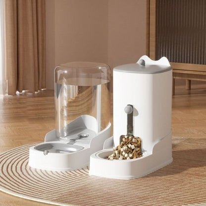 distributeur de croquettes pour chat elegance feline