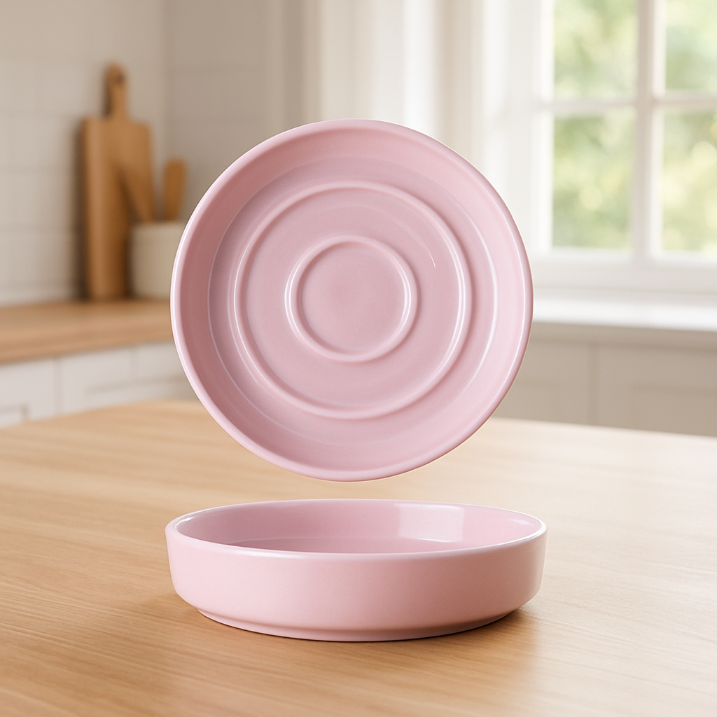 gamelle anti glouton chat sloweat rose